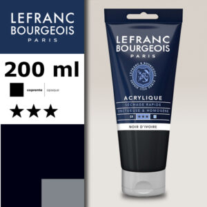 269 - Nero d'avorio 200 ML Acrilico Fine Lefranc Bourgeois