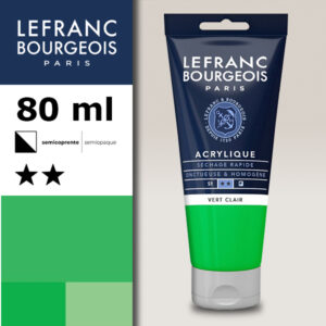 556 - Verde chiaro 80 ML Acrilico Fine Lefranc Bourgeois