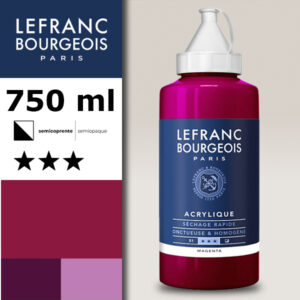 432 - Magenta 750 ML Acrilico Fine Lefranc Bourgeois