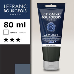 271 - Nero di Marte 80 ML Acrilico Fine Lefranc Bourgeois