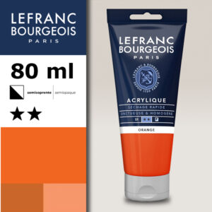 201 - Arancio 80 ML Acrilico Fine Lefranc Bourgeois