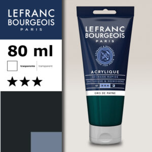 261 - Grigio di Payne 80 ML Acrilico Fine Lefranc Bourgeois