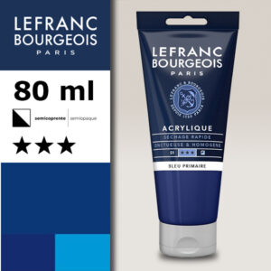 063 - Blu primario 80 ML Acrilico Fine Lefranc Bourgeois