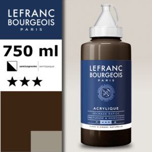 478 - Terra d'ombra naturale 750 ML Acrilico Fine Lefranc Bourgeois