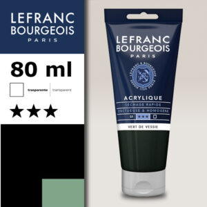 552 - Verde vescica 80 ML Acrilico Fine Lefranc Bourgeois