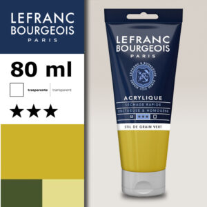 730 - Stil de grain verde 80 ML Acrilico Fine Lefranc Bourgeois
