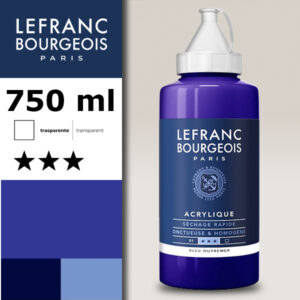 043 - Oltremare 750 ML Acrilico Fine Lefranc Bourgeois