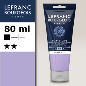 659 - Viola pallido 80 ML Acrilico Fine Lefranc Bourgeois