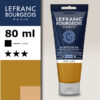 302 - Ocra gialla 80 ML Acrilico Fine Lefranc Bourgeois