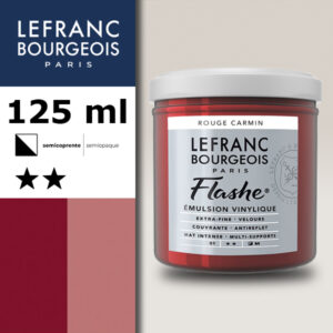 366 - Rosso Carminio S1 125 ML Acrilico Extra-Fine Flashe Lefranc Bourgeois