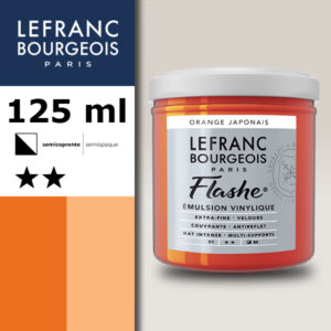 476 - Arancio Giapponese S1 125 ML Acrilico Extra-Fine Flashe Lefranc Bourgeois