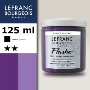 826 - Viola Minerale S1 125 ML Acrilico Extra-Fine Flashe Lefranc Bourgeois