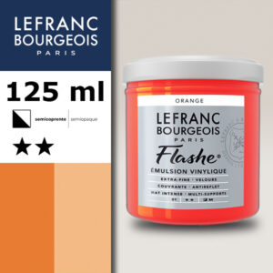 201 - Arancio S1 125 ML Acrilico Extra-Fine Flashe Lefranc Bourgeois
