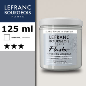 827 - Bianco Perla Iridescente S2 125 ML Acrilico Extra-Fine Flashe Lefranc Bourgeois