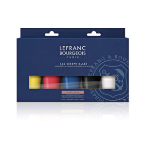 Set 5 Tubi da 80 ML Acrilico Fine Lefranc Bourgeois