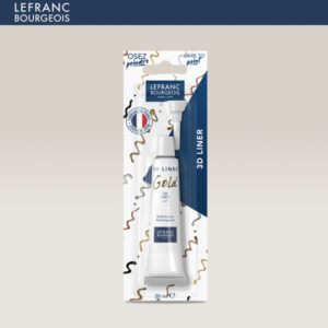 Oro 3D LINER 20 ML Colori per Vetro e Ceramica Lefranc Bourgeois