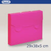 Valigetta NEON Rosa Fluo 38x29x5 cm PP ASS FAVORIT