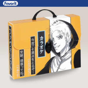 Valigetta MANGA Gialla 1CH 37,5X27X8 cm PP ASS FAVORIT