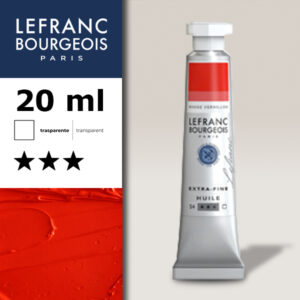 393 - Rosso Vermiglione 20 ML Olio Extra-Fine Lefranc Bourgeois