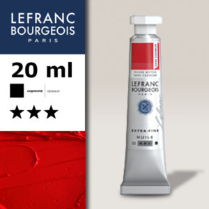 894 - Rosso Medio Privo di Cadmio 20 ML Olio Extra-Fine Lefranc Bourgeois
