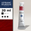 895 - Rosso Scuro Privo di Cadmio 20 ML Olio Extra-Fine Lefranc Bourgeois