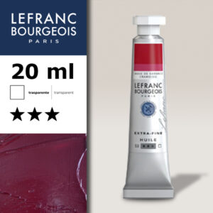 345 - Lacca di Garanza Cremisi 20 ML Olio Extra-Fine Lefranc Bourgeois