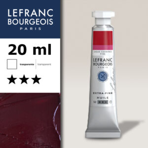 343 - Lacca Carminata Fissa 20 ML Olio Extra-Fine Lefranc Bourgeois