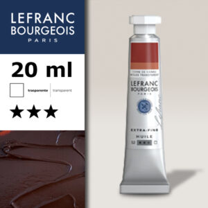 734 - Terra di Siena Bruciata Trasparente 20 ML Olio Extra-Fine Lefranc Bourgeois