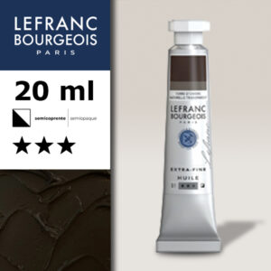 765 - Terra d'Ombra Naturale Trasparente 20 ML Olio Extra-Fine Lefranc Bourgeois