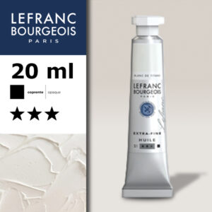 008 - Bianco di Titanio S1 20 ML Olio Extra-Fine Lefranc Bourgeois