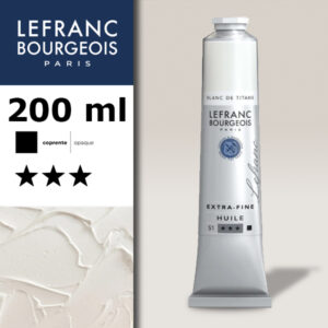 008 - Bianco di titanio 200 ML Olio Extra-Fine Lefranc Bourgeois