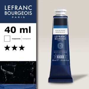 046 - Prussian Blue 40 ML Olio Fine Lefranc Bourgeois