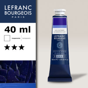 043 - Ultramarine Blue 40 ML Olio Fine Lefranc Bourgeois