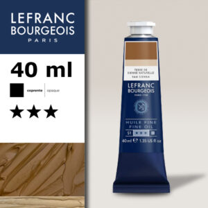 482 - Raw Sienna 40 ML Olio Fine Lefranc Bourgeois