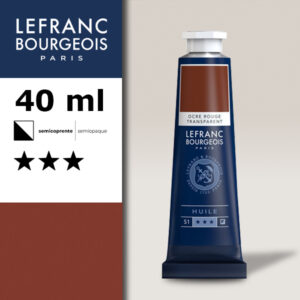 769 - Transparent Red Ochre 40 ML Olio Fine Lefranc Bourgeois