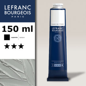 008 - Bianco titanio 150 ML Olio Fine Lefranc Bourgeois