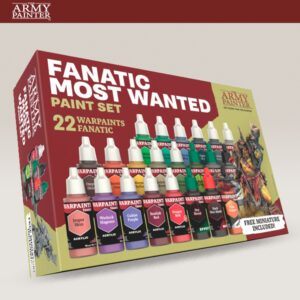 Paint Set FANATIC MOST WANTED 22 Essential Paints THE ARMY PAINTER