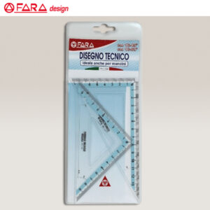 Coppia Squadre Plastica cm 16 Fara