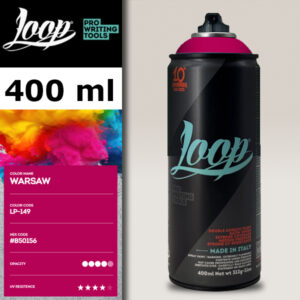 149 - WARSAW 400 ml Spray LOOP