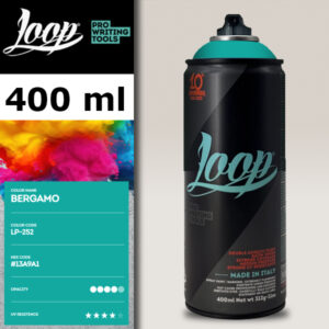 252 - BERGAMO 400 ml Spray LOOP