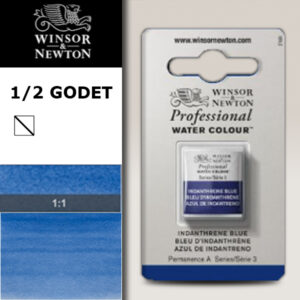 321 - Blu indantreno 1/2 Godet Acquerello Professional Winsor e Newton
