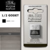 337 - Nero bugia 1/2 Godet Acquerello Professional Winsor e Newton