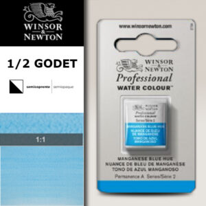 379 - Blu di manganese imit 1/2 Godet Acquerello Professional Winsor e Newton