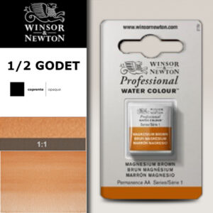 381 - Bruno di manganese 1/2 Godet Acquerello Professional Winsor e Newton