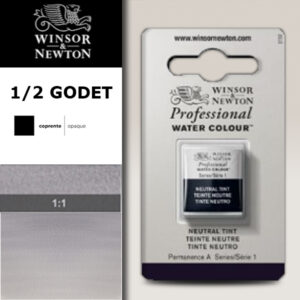 430 - Tinta neutra 1/2 Godet Acquerello Professional Winsor e Newton