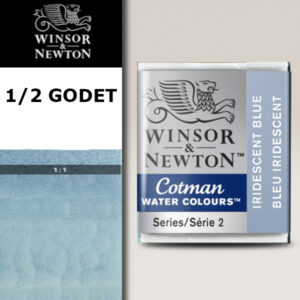 472 - Blu Iridescente 1/2 Godet Acquerello Cotman Winsor e Newton