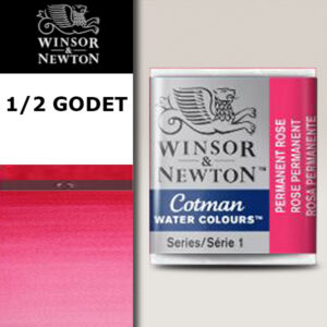 502 - Rosa permanente 1/2 Godet Acquerello Cotman Winsor e Newton