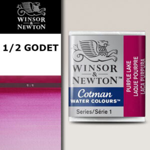 544 - Lacca porpora 1/2 Godet Acquerello Cotman Winsor e Newton