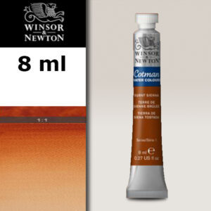074 - Terra di Siena bruciata 8 ML Acquerello Cotman Winsor e Newton