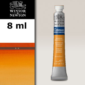 090 - Giallo di cadmio arancio imit 8 ML Acquerello Cotman Winsor e Newton